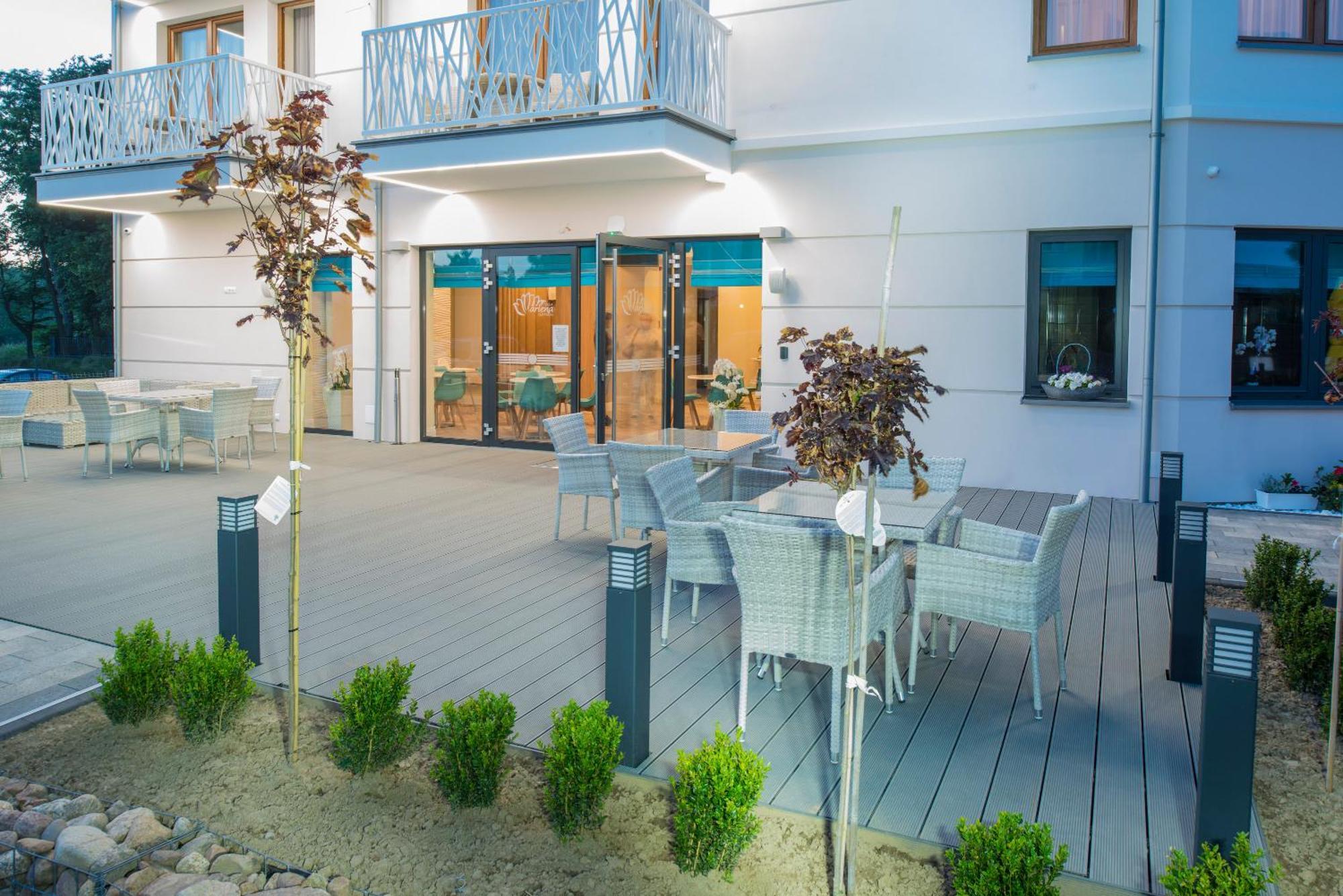 Villa Marlena Centrum-Kawa,Herbata I Soki Dostepne Cala Dobe W Cenie Pokoju Ustronie Morskie Exterior foto