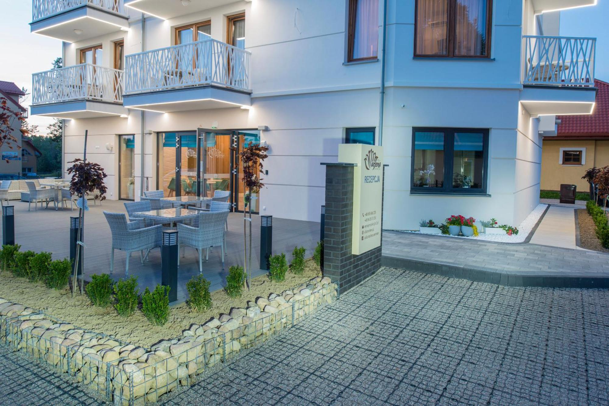 Villa Marlena Centrum-Kawa,Herbata I Soki Dostepne Cala Dobe W Cenie Pokoju Ustronie Morskie Exterior foto